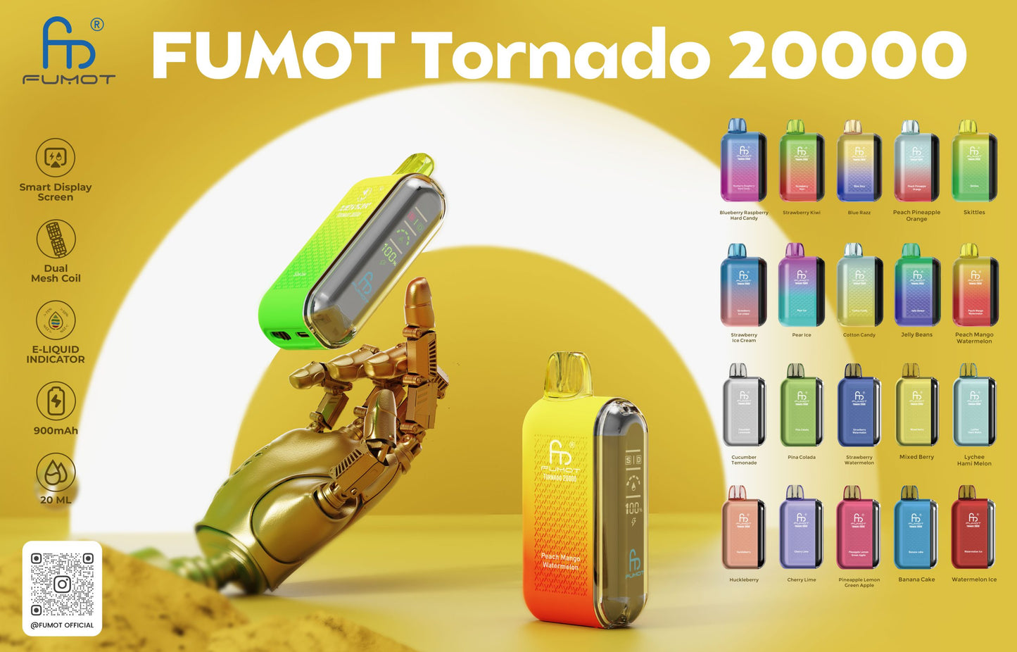Randm Tornado 20000