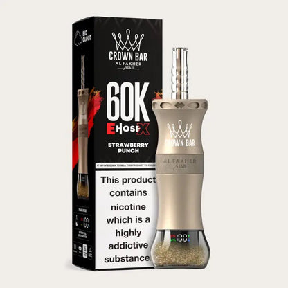 Al Fakher Crown Bar 60K E-Hose X